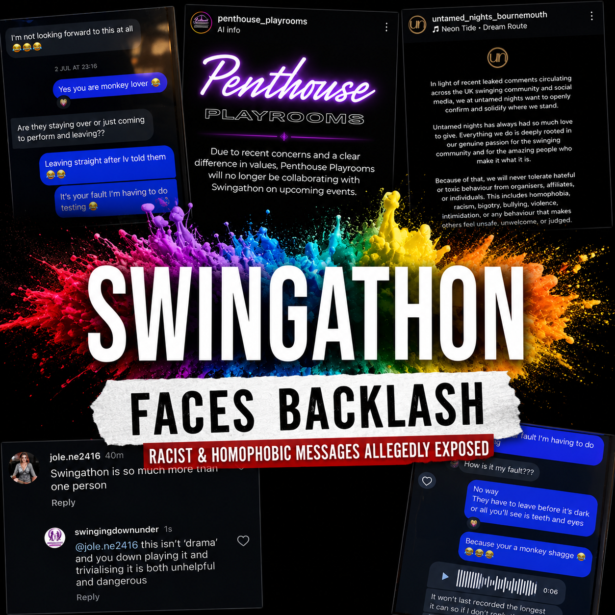 UK Swingers Festival Swingathon Hit by Racism Scandal